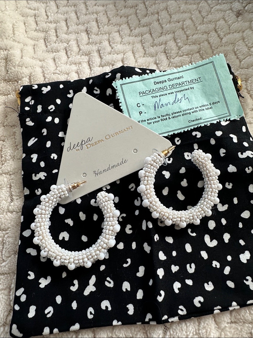 Deepa Gurnani Vidya Earrings